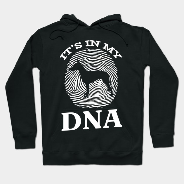 Manchester Terrier It`s In My DNA Manchester Terrier Hoodie by Shirtjaeger